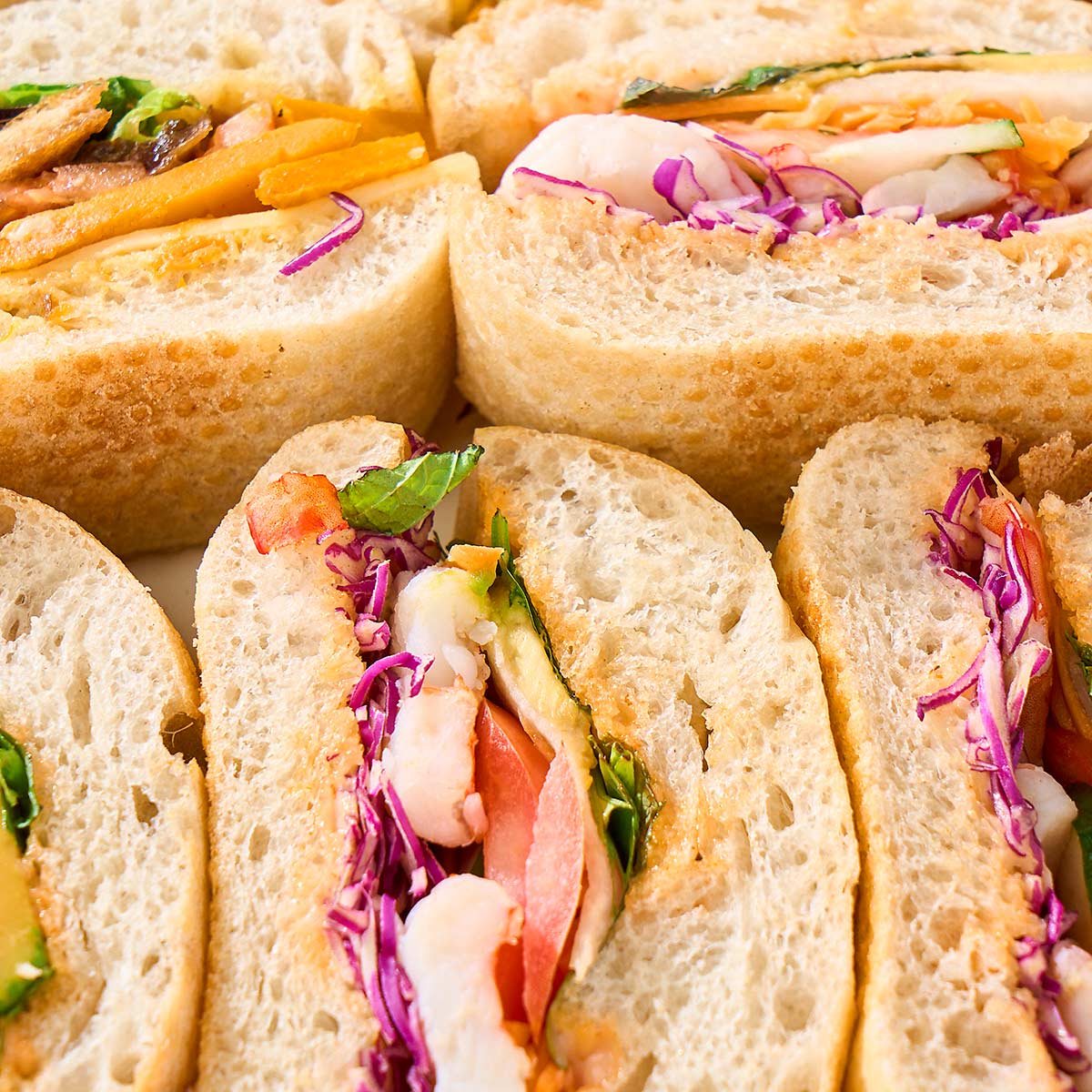 Assorted Finger Sandwiches - Premium (For 12-16 Persons) - Image 6